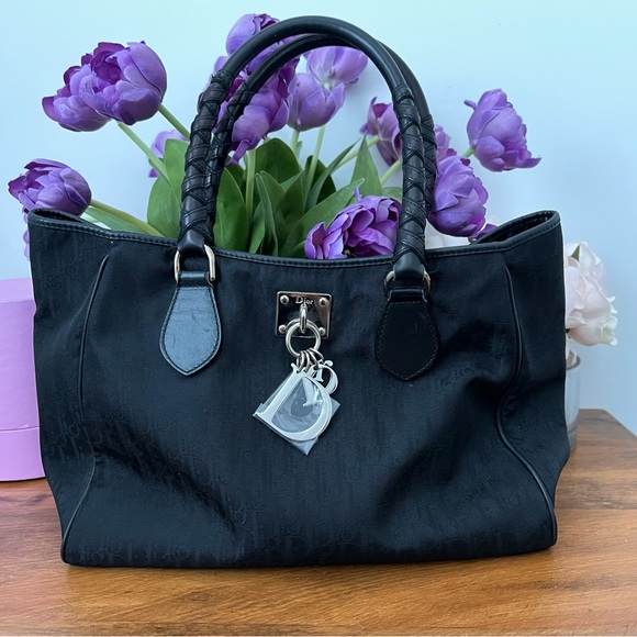 Dior Trotter Monogram Top Handle Tote - Picture 2 of 13